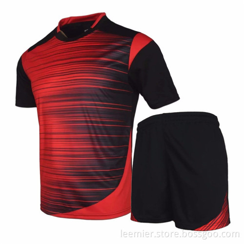Customized Cheap Print Pattern Men's Soccer Jersey Set